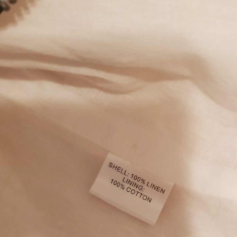 Linen Jacket Like New - Picture 5 of 8